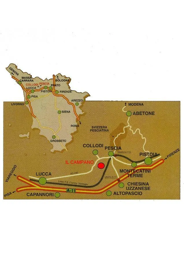 Appartamento Il Campano Collodi